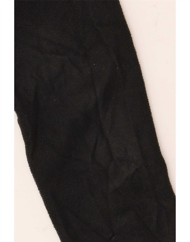 Marks & Spencer Damen Fleecejacke UK 12 Medium Schwarz Polyester