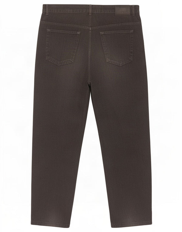 Lacoste Herren Tapered Jeans Größe 46 Large W36 L30 Graue Baumwolle