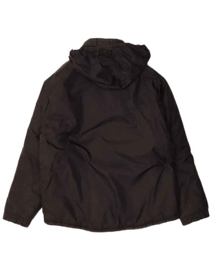 Kappa Herren-Jacke mit Kapuze, gepolstert, UK 40, Größe L, Schwarz, Polyamid