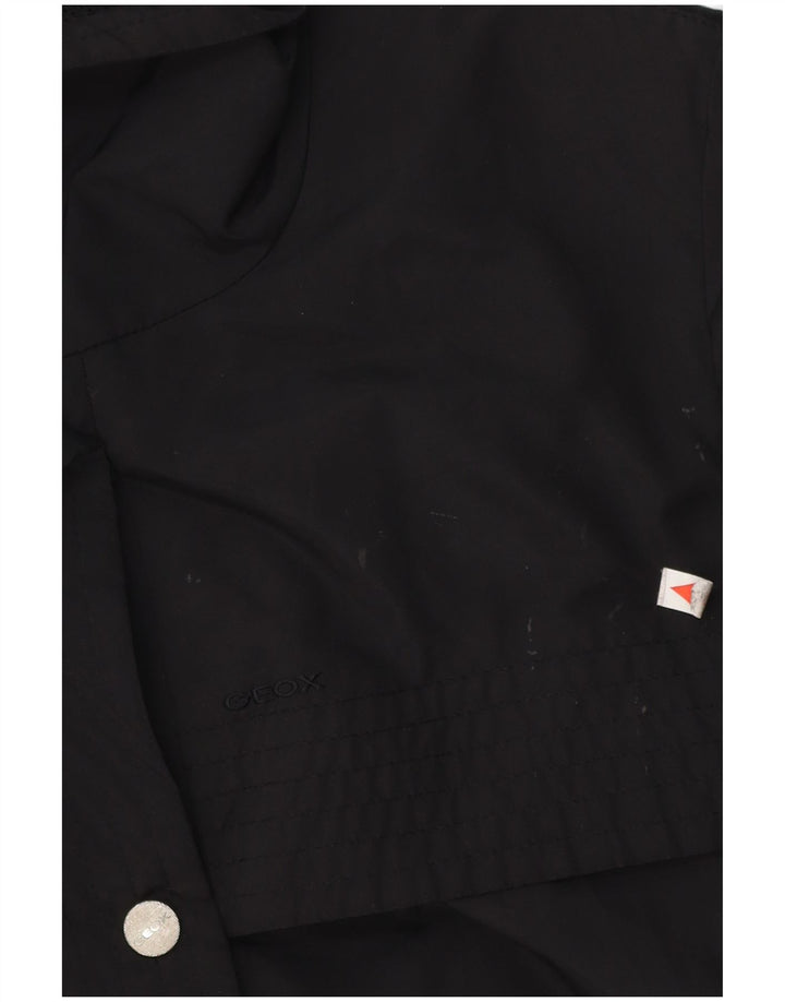 Geox Damen Respira Utility Jacke UK 12 Medium Schwarz Polyamid
