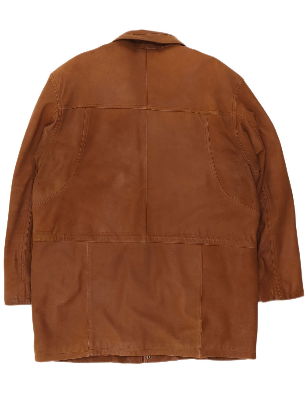 Maddox Herren Lederjacke IT 54 2XL Braun