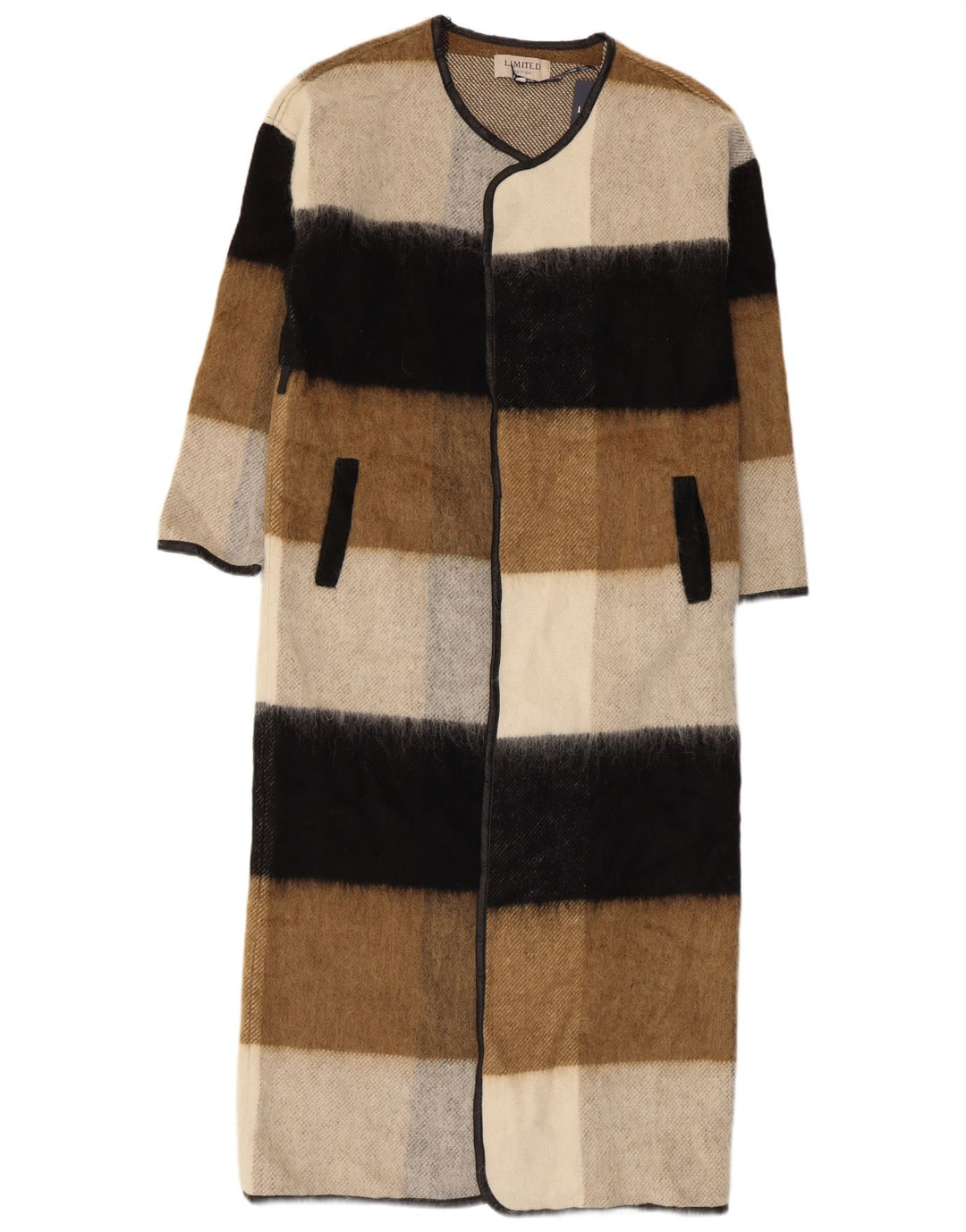 Marks & Spencer Damen Longline-Mantel UK 10 Small Mehrfarbig