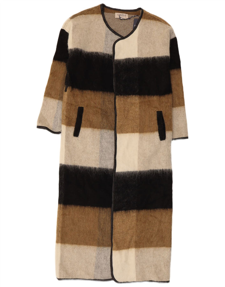 Marks & Spencer Damen Longline-Mantel UK 10 Small Mehrfarbig