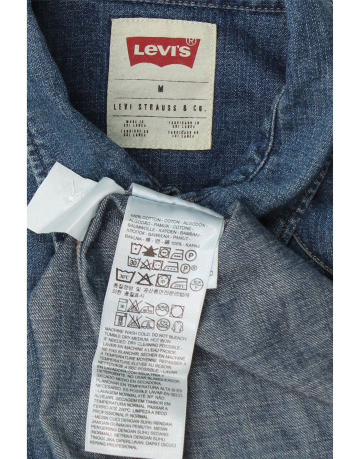 Levi's Herren Jeanshemd Mittelblau