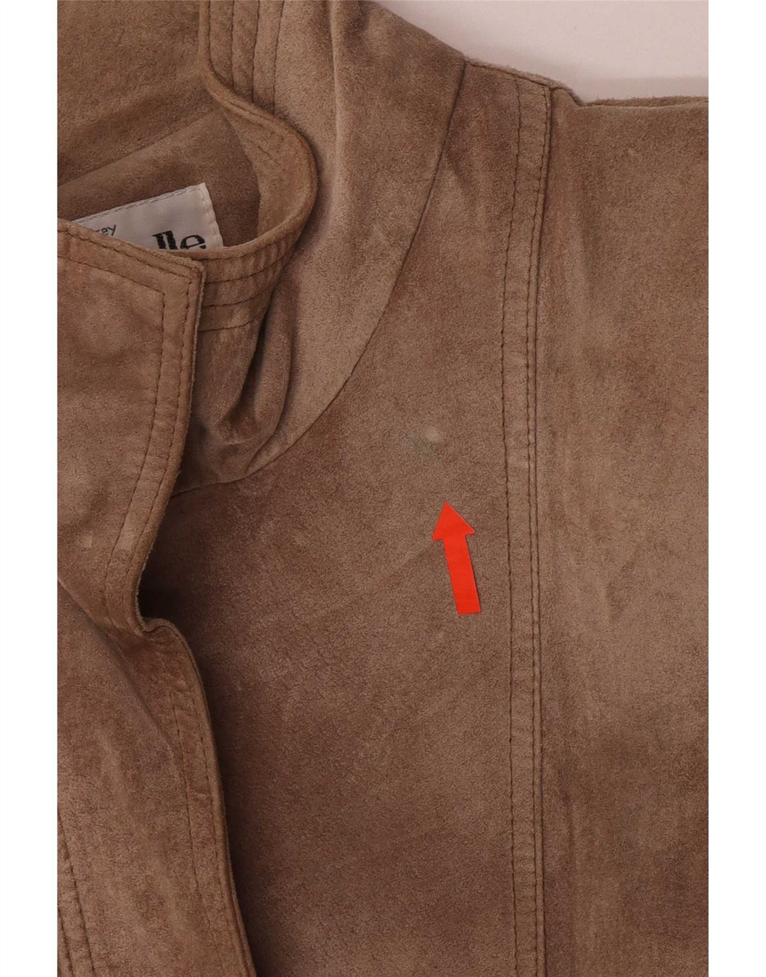 Bagatelle Damen Wildledermantel US 10 Großes braunes Leder