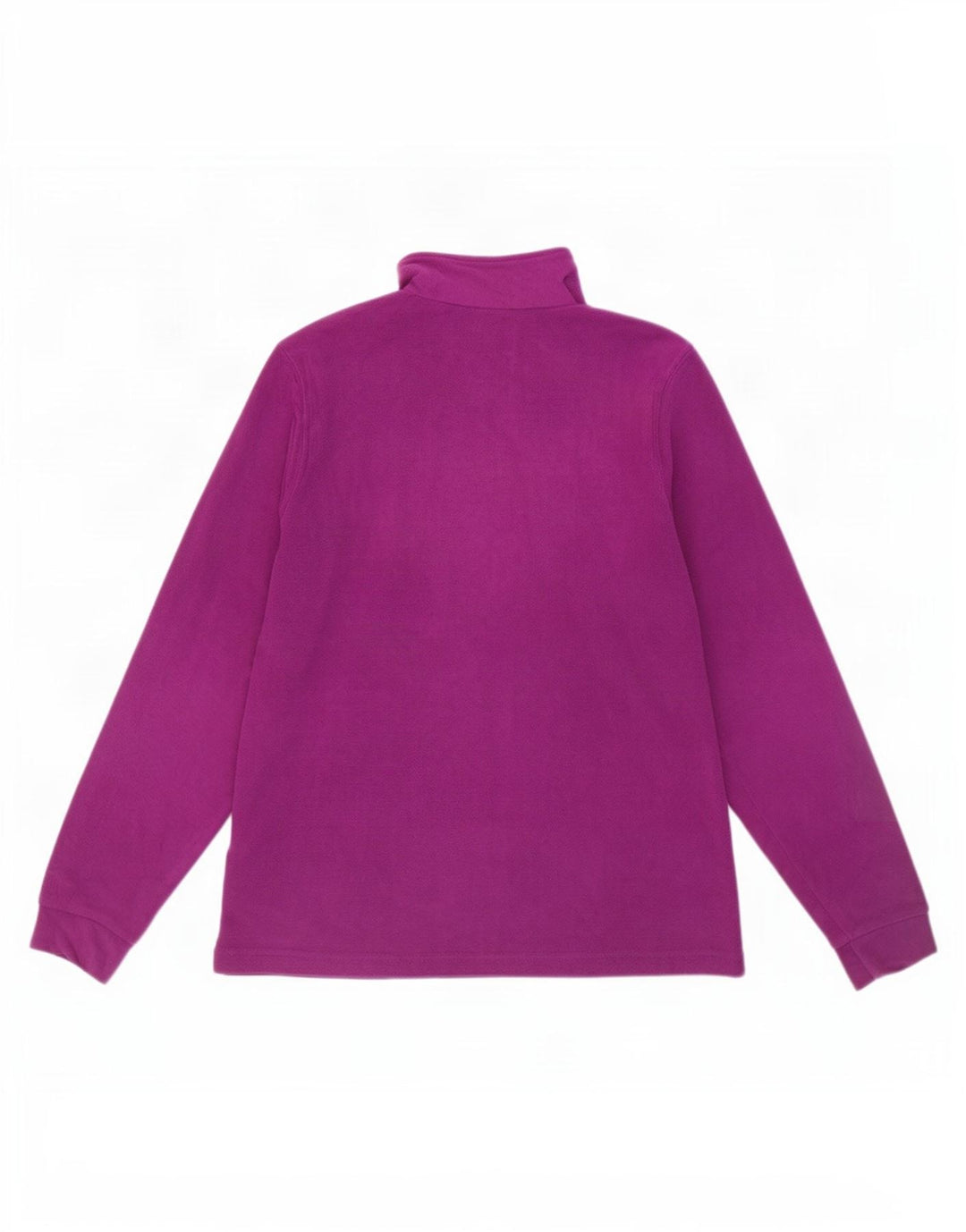 Brugi Damen-Fleecepullover mit Reißverschluss am Hals, UK 16, Größe L, Lila, Polyester