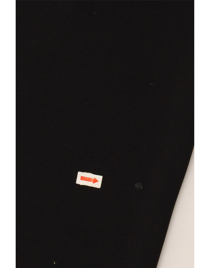 OASIS Damen-Trainingshose mit weitem Bein, Größe L, W32, L28, Schwarz, Polyamid