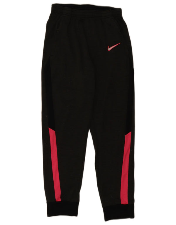 Nike Mädchen-Trainingshose, 13–14 Jahre, XL, grau, Colourblock-Sport