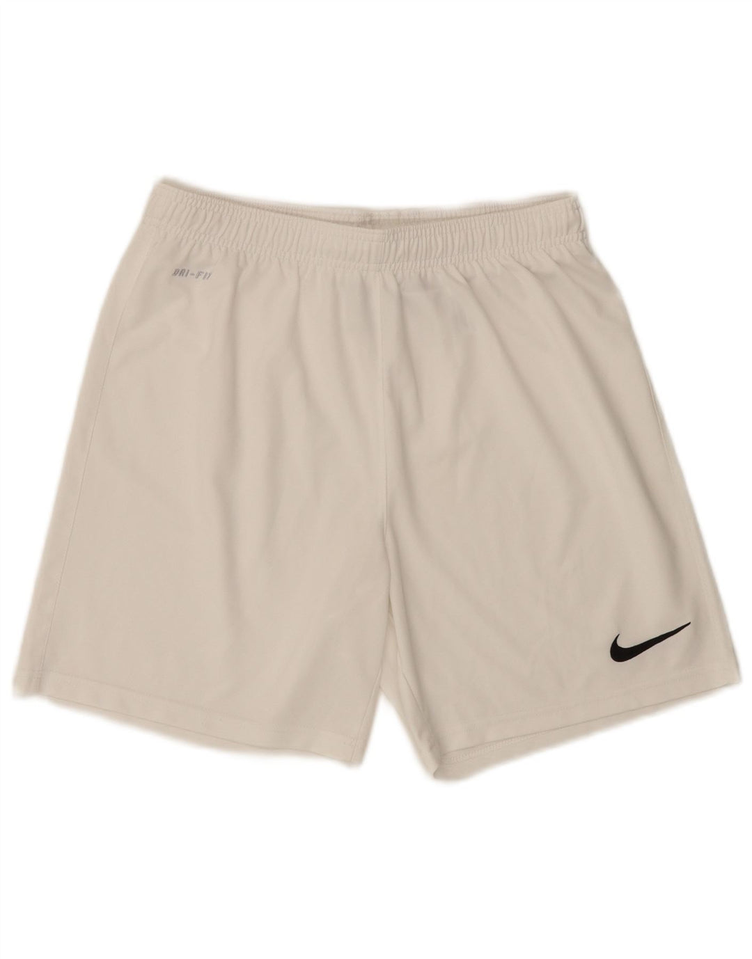 Nike Herren Dri Fit Sportshorts, Größe S, Weiß, Polyester