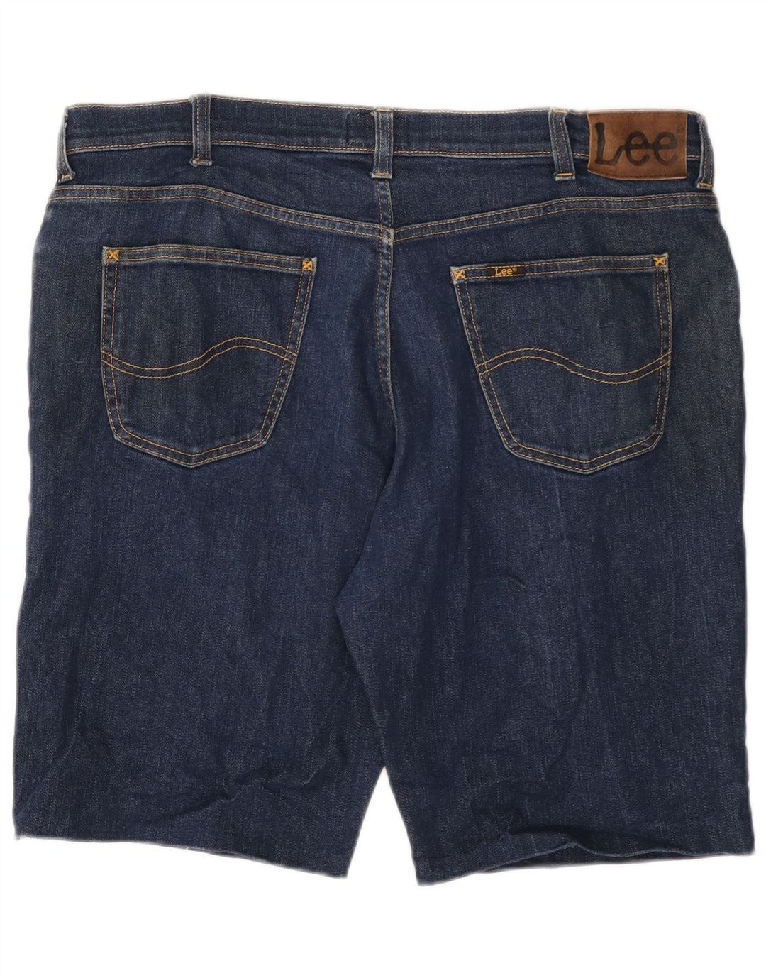 LEE Herren Brooklyn Denim Shorts W40 XL Marineblaue Baumwolle