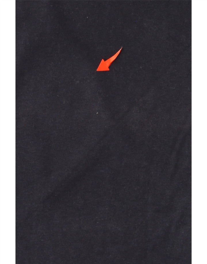 U.S. Polo Assn. Herren-Top, langärmelig, XL, Marineblau, Baumwolle