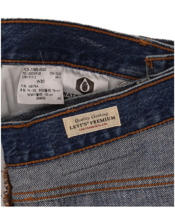 Levi's Damen Jeansrock W30 Mittelblau