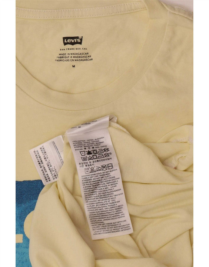 Levi's Herren-T-Shirt mit Grafik, mittelgelbe Baumwolle