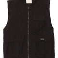Zara Utility-Weste für Jungen, 13–14 Jahre, schwarzes Nylon