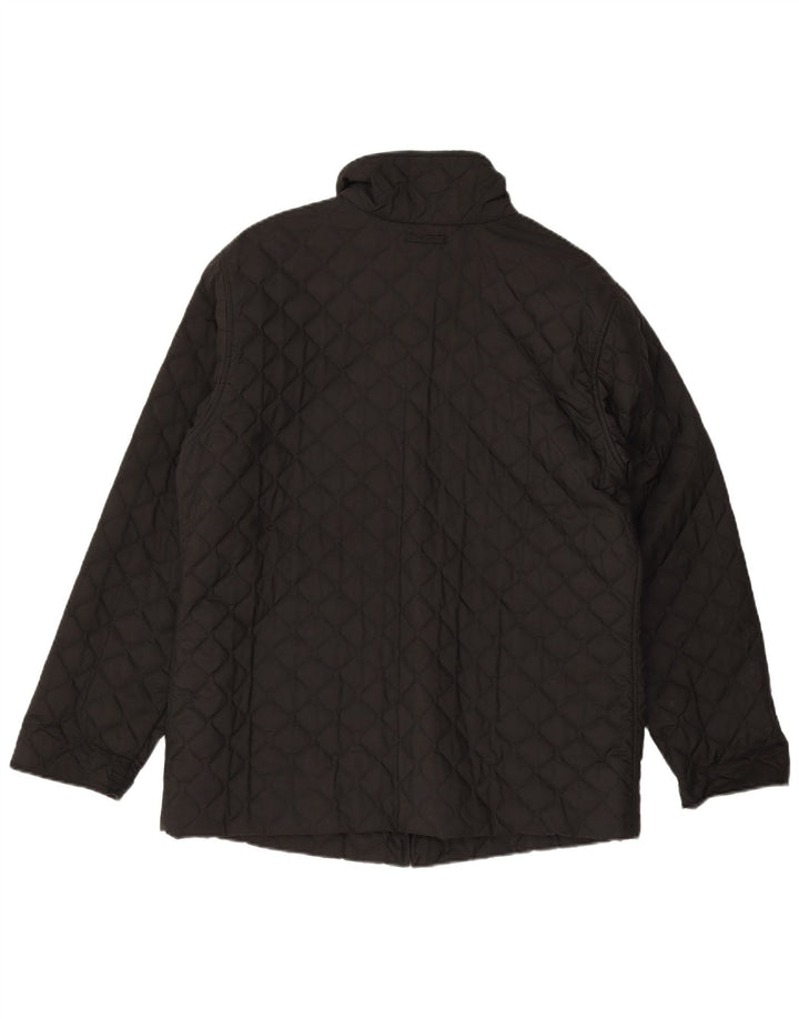 Ellesse Damen Steppjacke UK 14 Large Schwarz