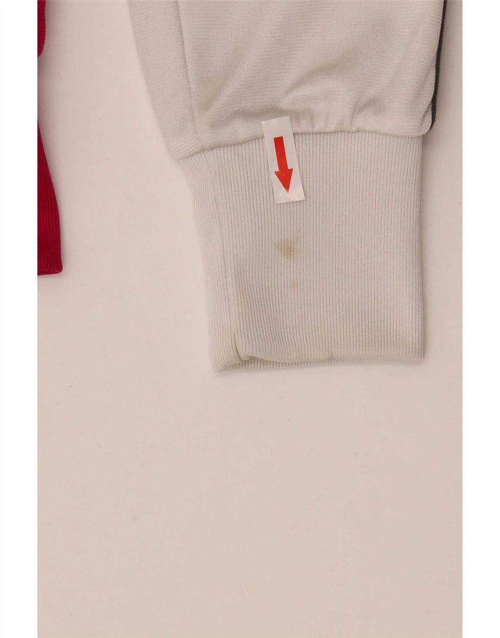 Nike Damen-Trainingsanzugoberteil mit Grafik, UK 10, Größe S, Rosa, Farbblock