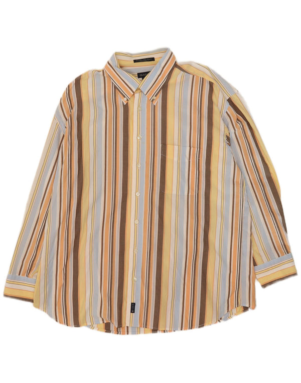 Gant Herren Dress Fit Hemd 2XL Mehrfarbig gestreift aus Baumwolle