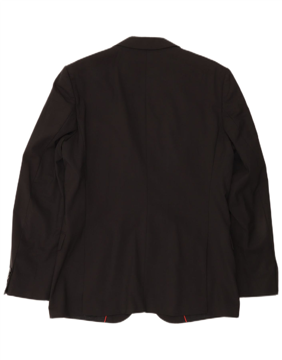 Hugo Boss Herren-Blazer mit 2 Knöpfen, EU 50, große schwarze Wolle