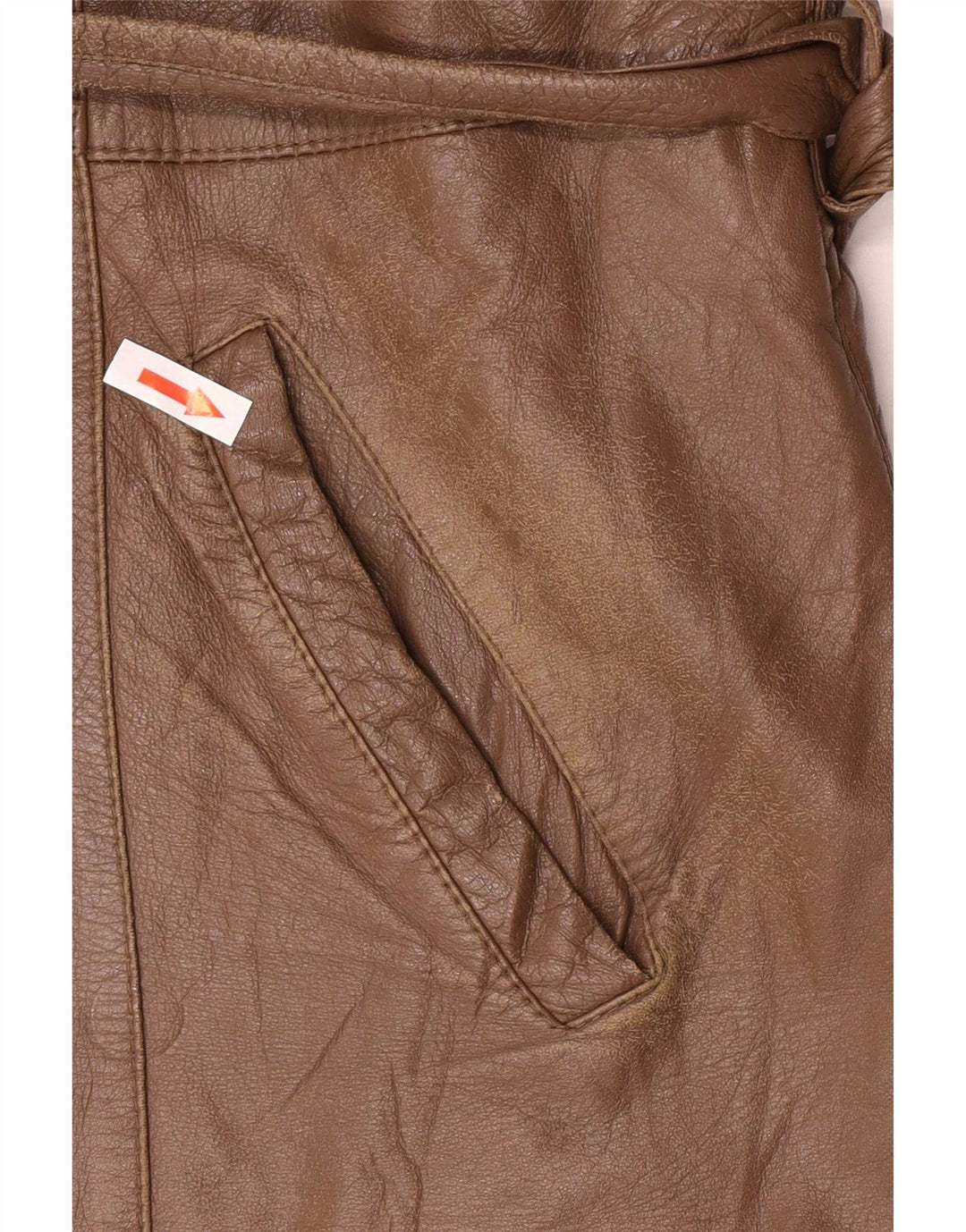Vintage Herren-Lederjacke mit klassischer Passform, UK 40, Größe L, Braun