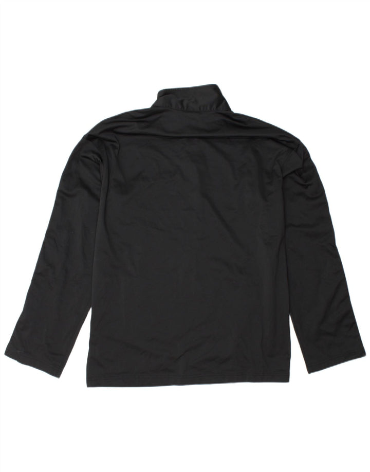 CHAMPION Herren-Trainingsanzugoberteil mit Grafik, Mittelschwarz, Farbblock