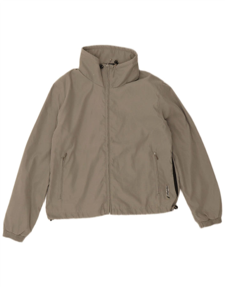 AUSTRALIAN L'ALPINA Damen-Oversize-Trainingsanzugoberteil, Größe 40, klein, Grau