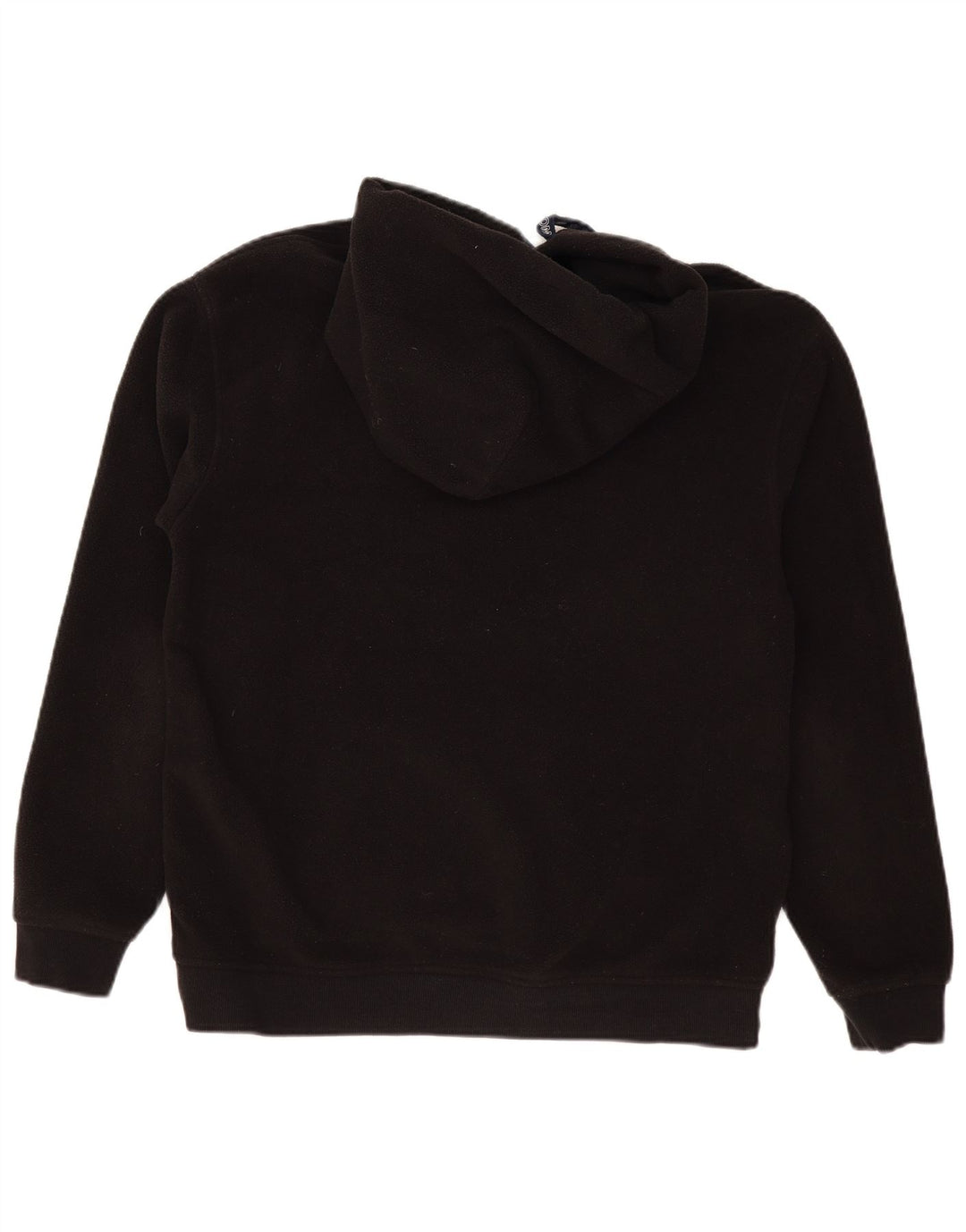 TOMMY HILFIGER Herren-Fleecepullover mit Kapuze, Mittelschwarz, Polyester