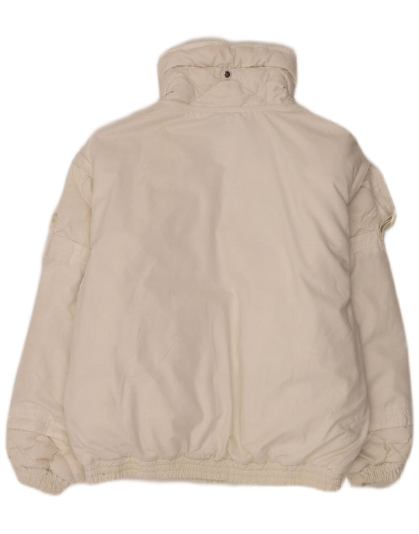 Ciesse Piumini Damen Wattierte Jacke UK 16 Large Weiß Polyester
