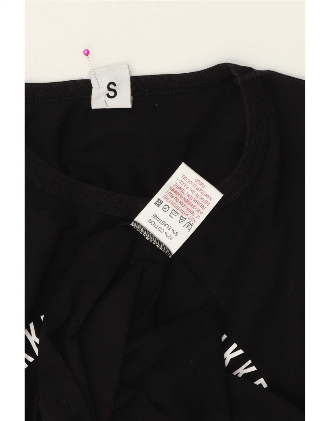 Bikkembergs Herren-T-Shirt mit Grafik, Größe S, schwarze Baumwolle