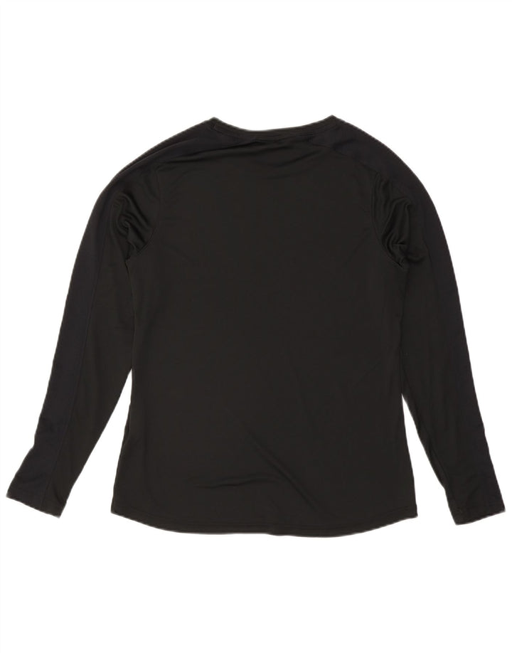 Under Armour Herren-Oberteil, langärmelig, groß, aus schwarzem Polyester