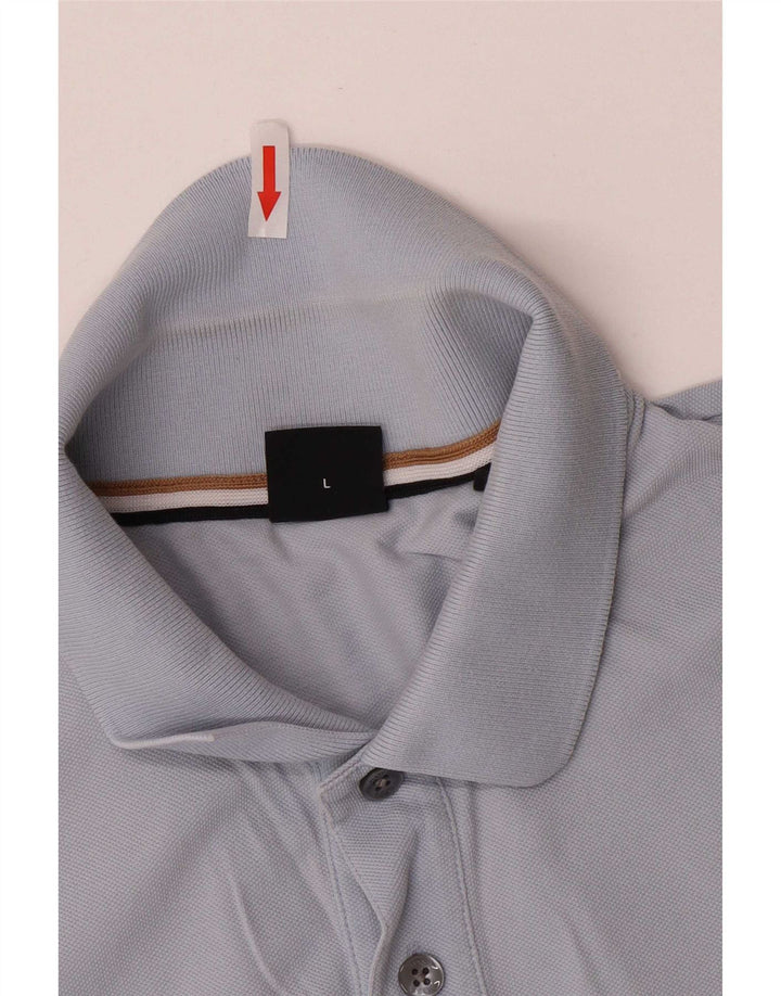 Hugo Boss Herren Poloshirt Large Blau