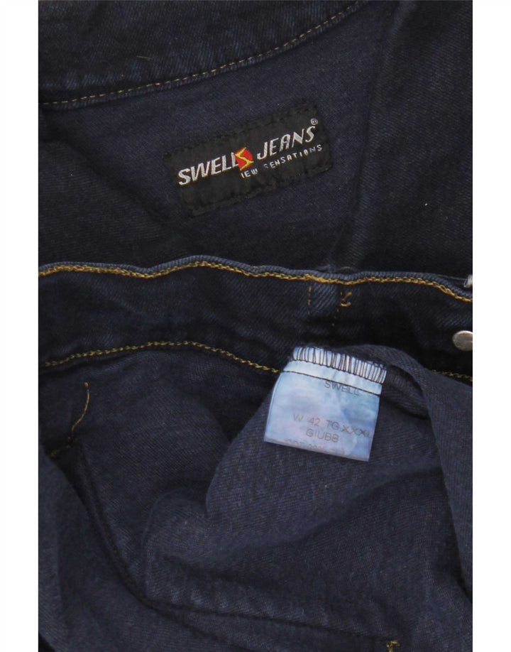 Vintage Herren Jeansjacke UK 46 3XL Marineblau