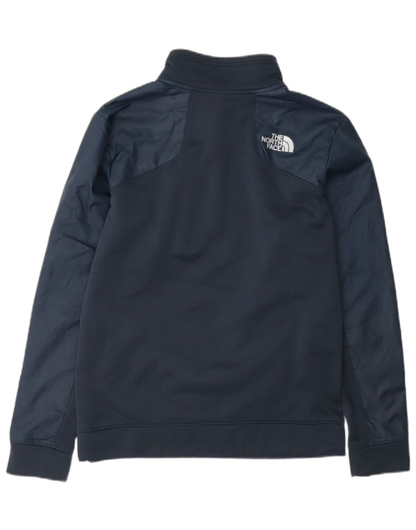 The North Face Jungen-Sweatshirt mit Reißverschluss am Hals, 14–15 Jahre, XL, Marineblau
