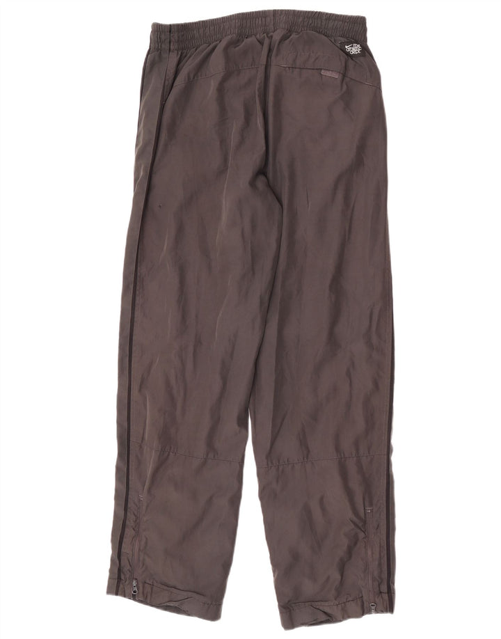 Nike Herren-Trainingshose aus mittelgrauem Polyester