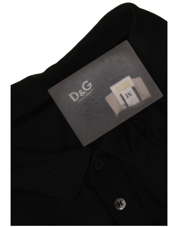 Dolce & Gabbana Herren Poloshirt Medium Schwarz