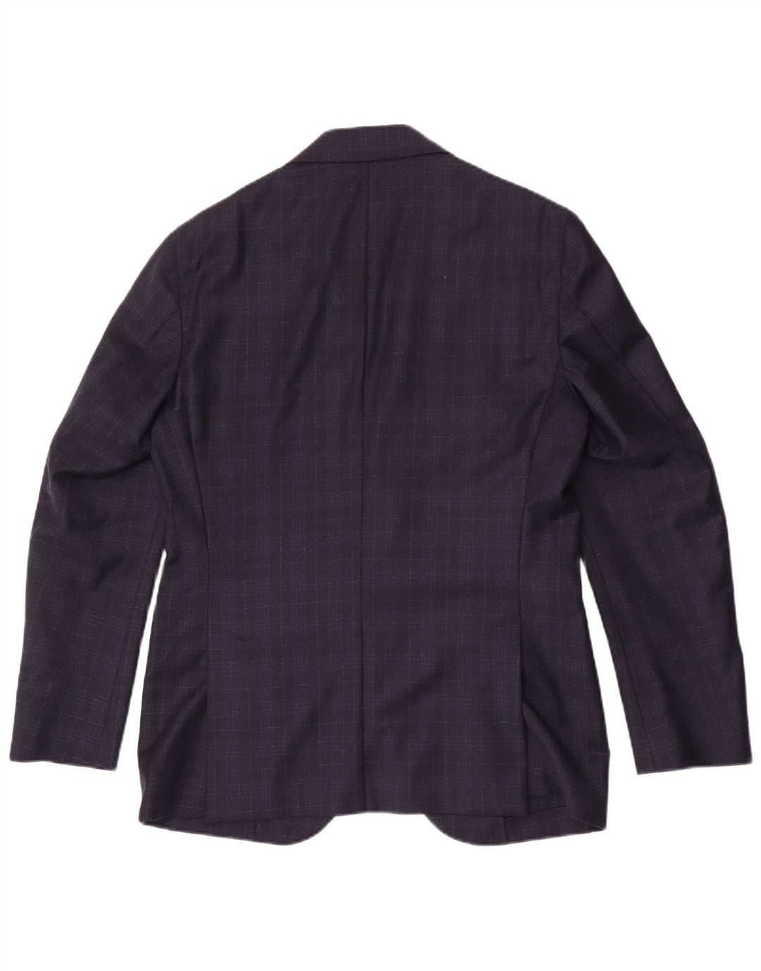 Ermenegildo Zegna Herren Heritage Blazer Jacke UK 38 Medium Navy Blue Check