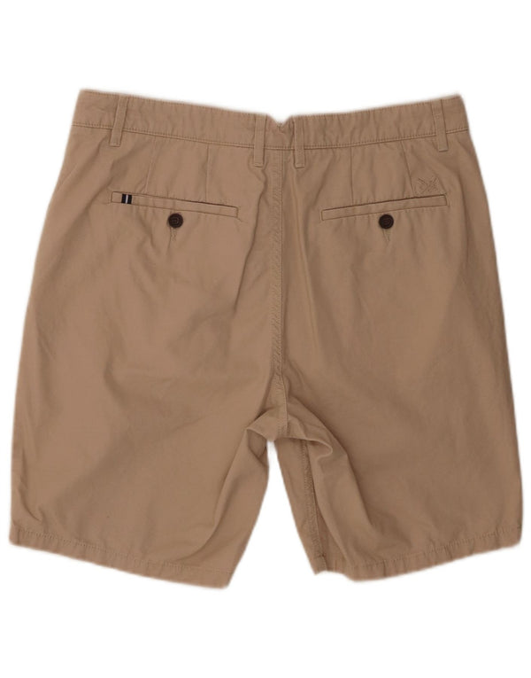 Crew Clothing Mens Chino Shorts W34 Large Beige Cotton