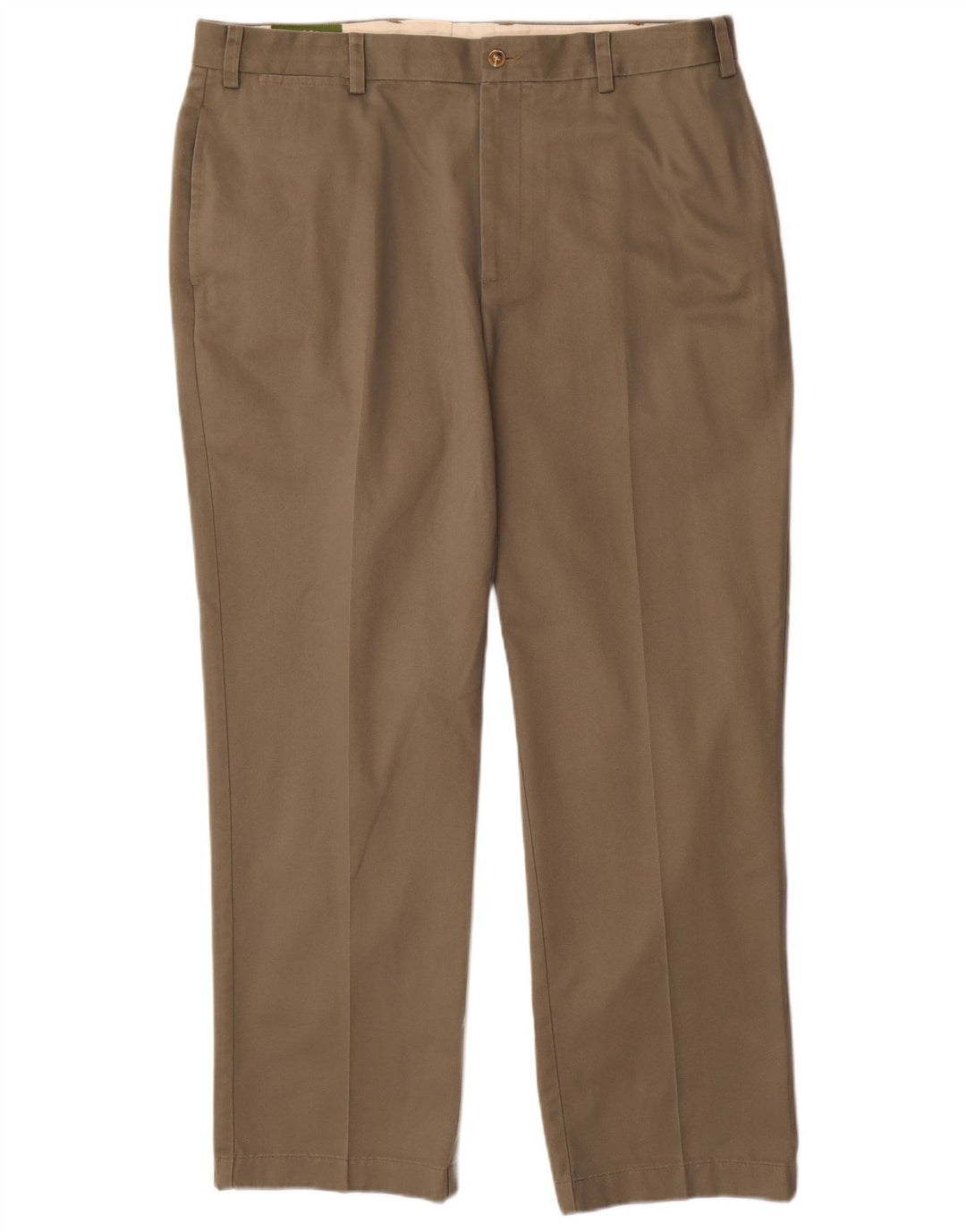 ORVIS Gerade Chino-Hose für Herren, W38, L30, Khaki, Baumwolle