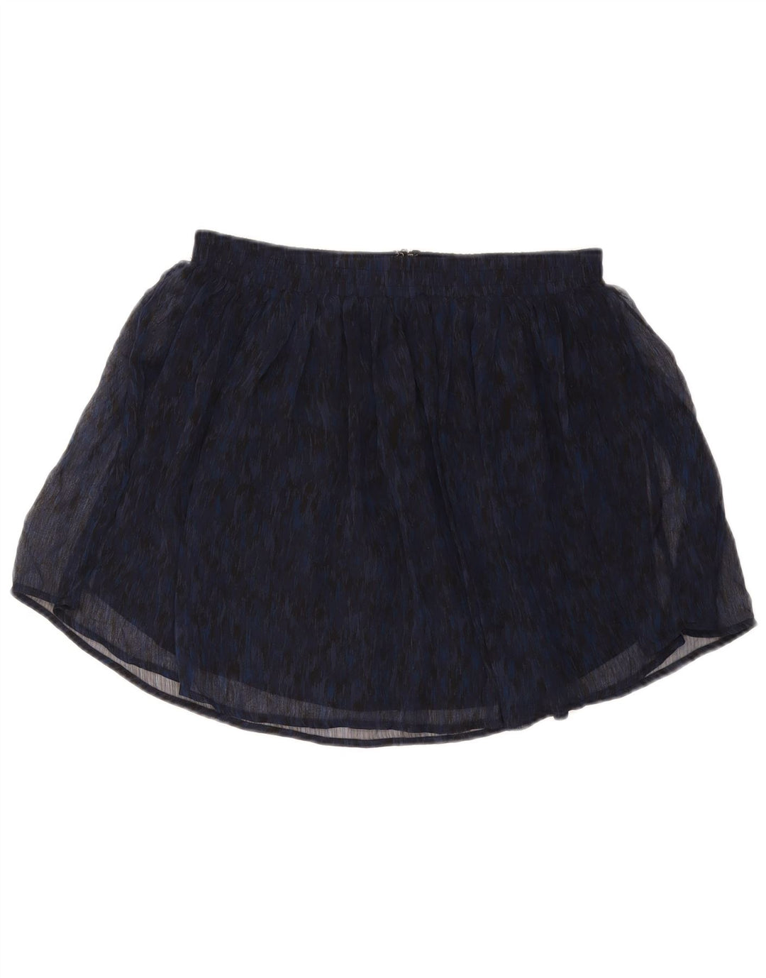 CONVERSE Damen Minirock Medium W30 Marineblaues Ikat-Polyester