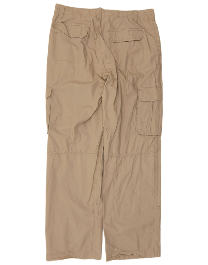 Cherokee Herren gerade Cargohose W36 L34 Beige Baumwolle