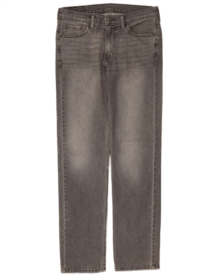 Levi's Herren 514 Straight Jeans Größe 30 W30 L32 Graue Baumwolle