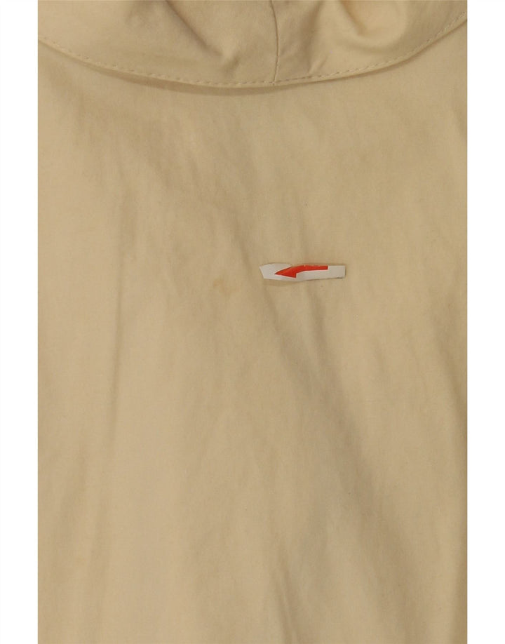 Benetton Damen Übergroßer Mantel IT 42 Mittelbeige Baumwolle