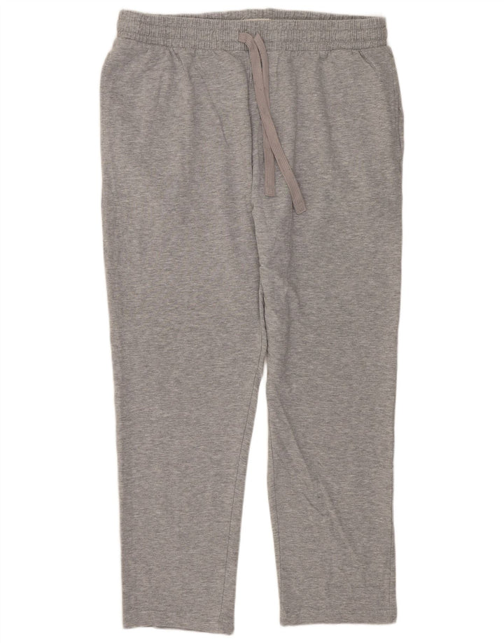 Marks & Spencer Damen-Trainingshose, UK 18, XL, graue Baumwolle