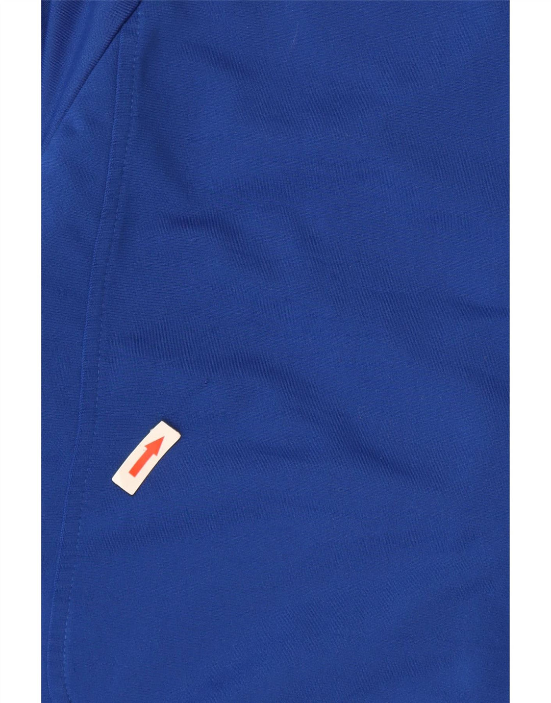 Adidas Herren-Trainingsanzug-Top-Jacke aus mittelblauem Colourblock-Polyester