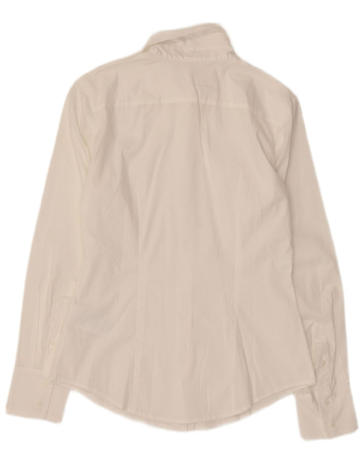 Max & Co. Damenhemd UK 4 XS Weiße Baumwolle