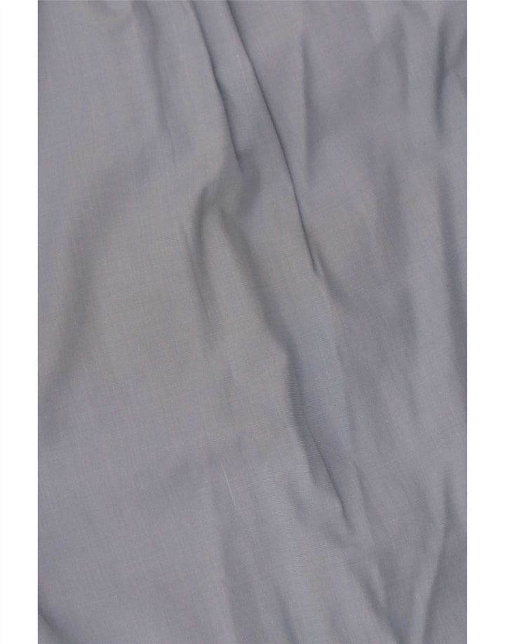 Calvin Klein Herren-Hemd mit normaler Passform, Größe 16, große blaue Baumwolle