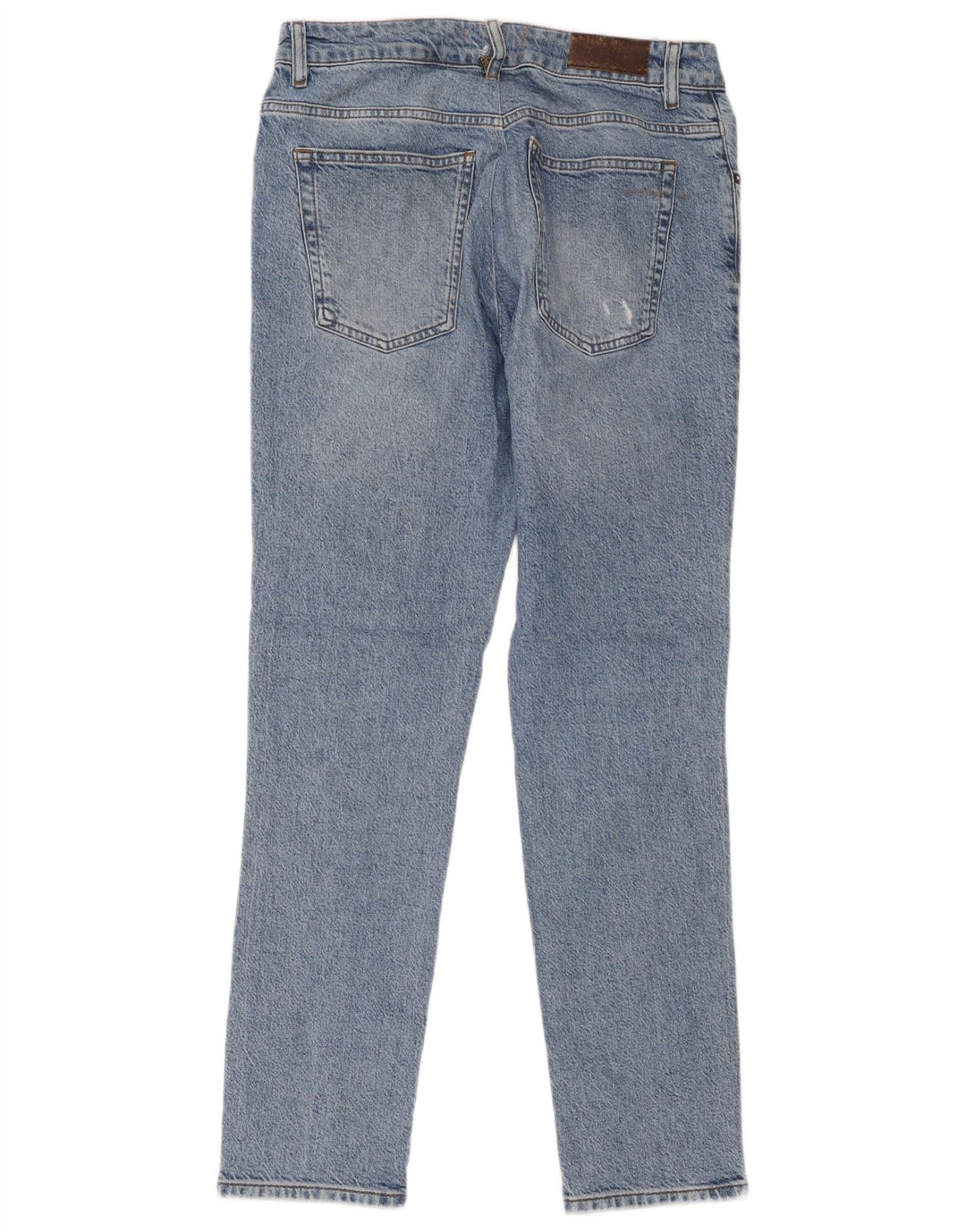Reiss Herren Distressed Slim Jeans W32 L30 Blaue Baumwolle