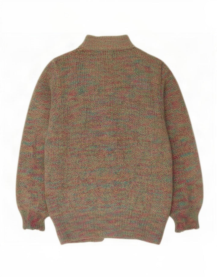 Peter Hahn Damen-Cardigan-Pullover UK 10 Small Mehrfarbig Klassisch