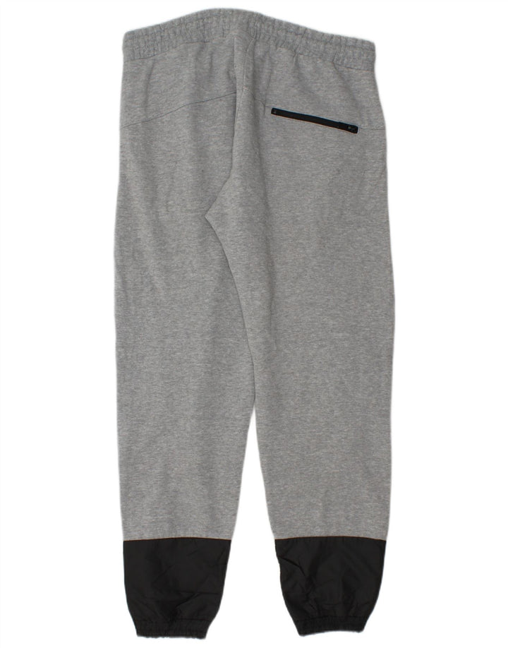 JACK & JONES Herren-Trainingshose, Jogginghose, Größe L, Grau, Farbblock