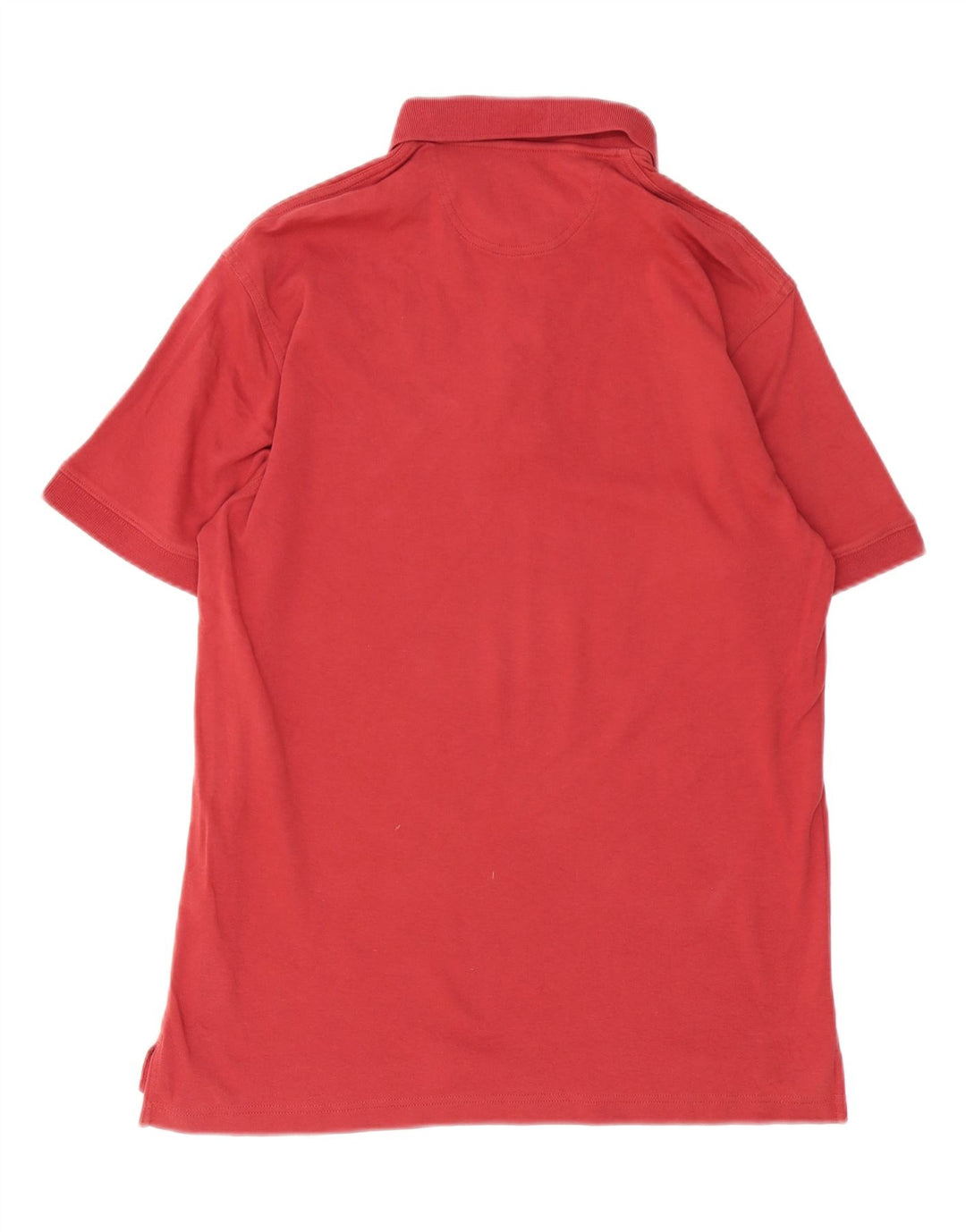 Eddie Bauer Herren-Poloshirt aus mittelroter Baumwolle