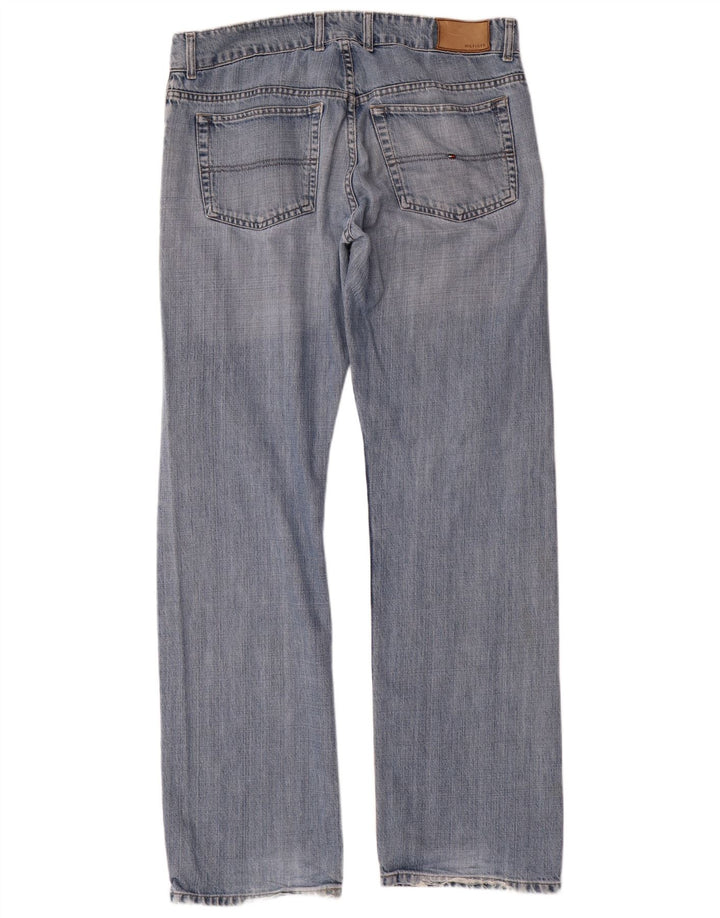 Tommy Hilfiger Herren Straight Jeans W34 L36 Blau